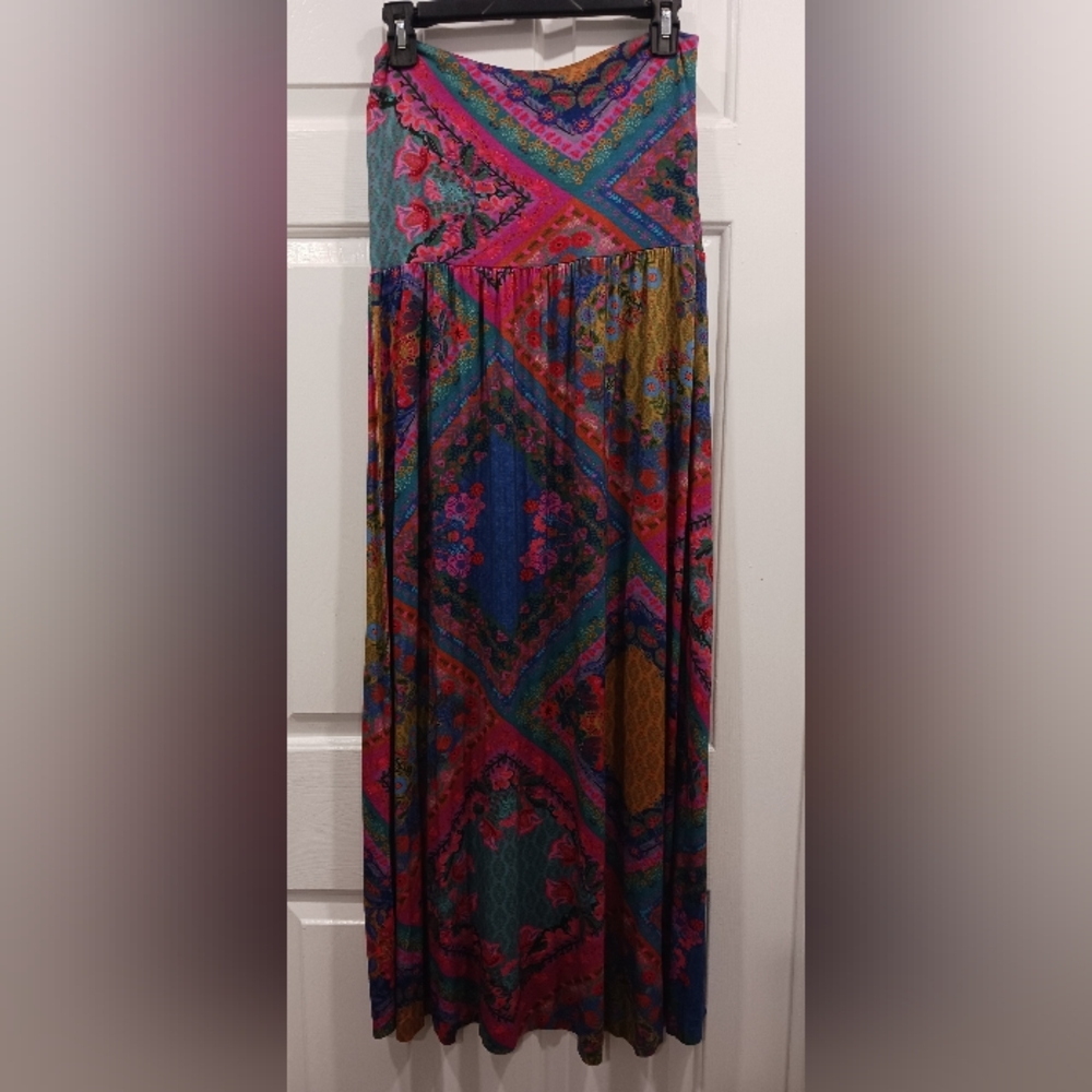 NATURAL LIFE Multicolor Maxi Skirt - Picture 3 of 6